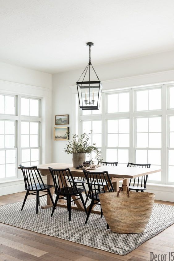 minimalist dining room style 2023