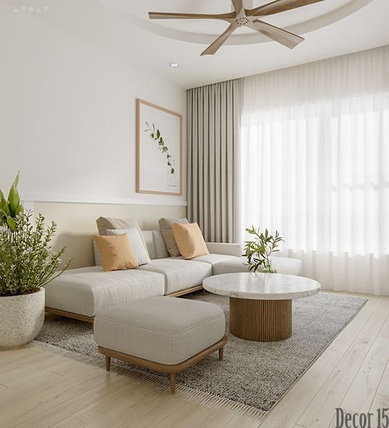 minimalist living room 2023