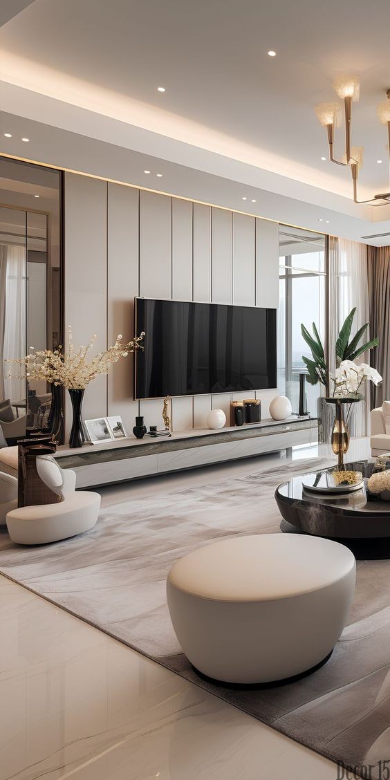 contemporary living room 2024