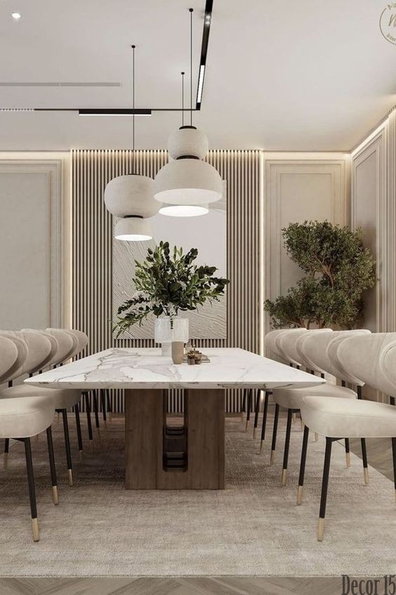 dining room interior design 2024