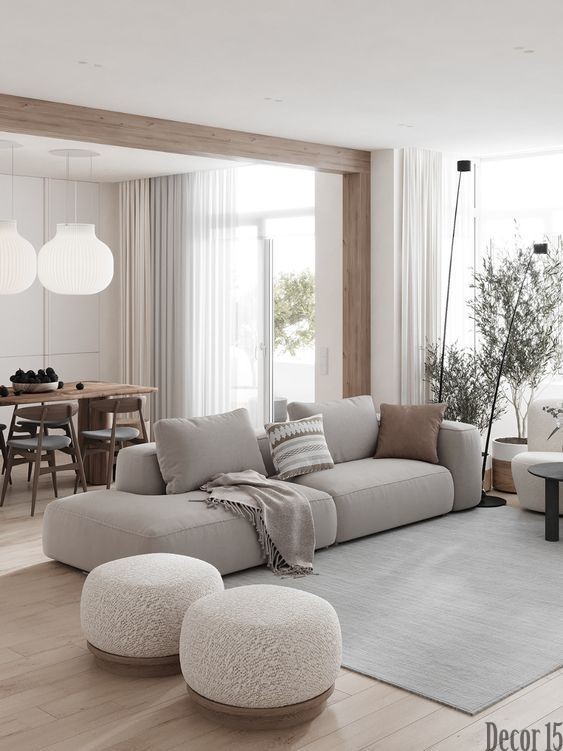 small living room decor idea 2024